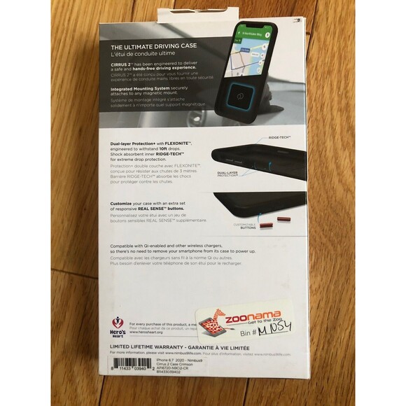 Nimbus9 Cirrus 2 Dual Layer Drop Protection Case for Apple iPhone 12 Pro New - Picture 2 of 2